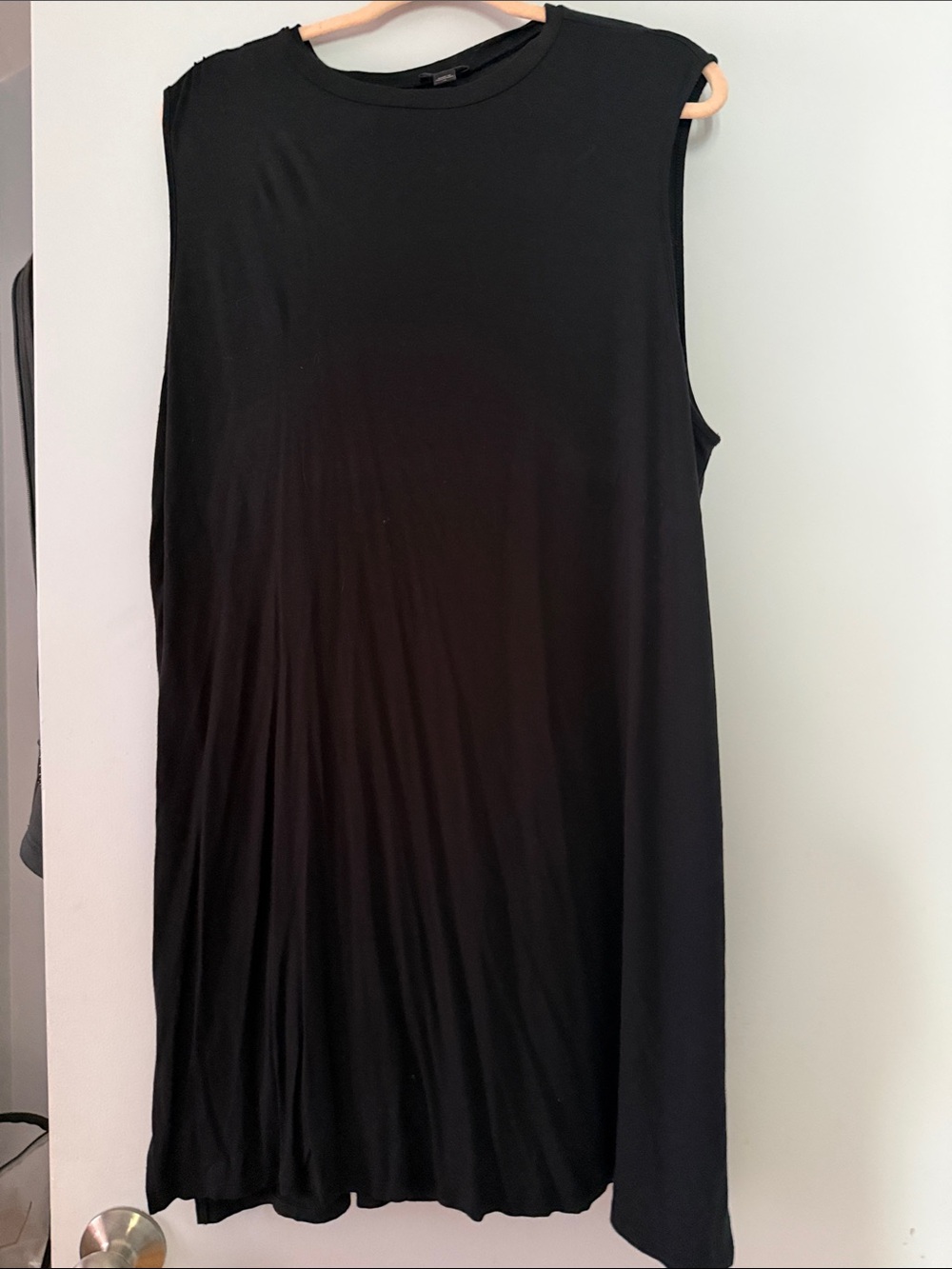 J. Jill Sleeveless Black Tunic Top